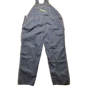 NWT Vintage Key Imperial Work Farm Trucker Hipster Bib Overalls Mens 52 x 30